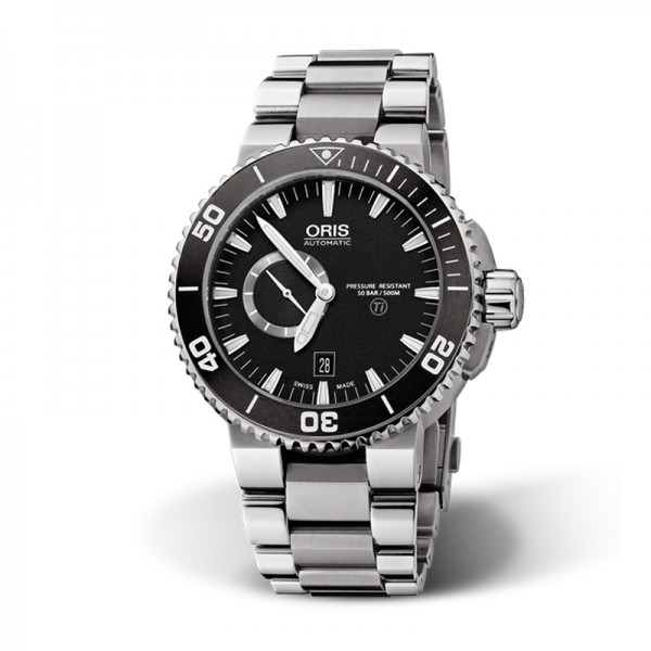 Oris Diving Aquis Titan Small Second-Date 743-7664-7154